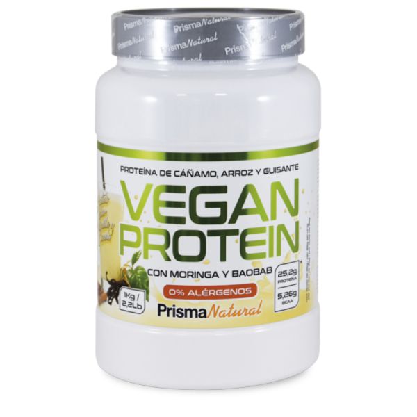 PROTEINA VEGANA VAINILLA-CANELA 1000G