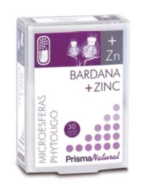 BARDANA + ZINC 30 caps - PRISMA NATURAL