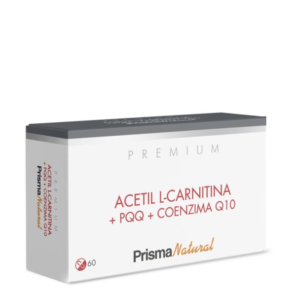 Acetil L-Carnitina PQQ e Coenzima Q10 60 Cápsulas