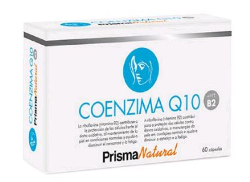 COENZYME Q10 + VIT B2 60 CAPS NATUURLIJK PRISMA