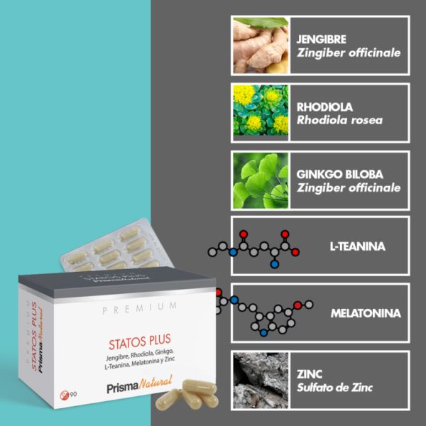 Statos Plus 90 Cápsulas Vegetales Img 3