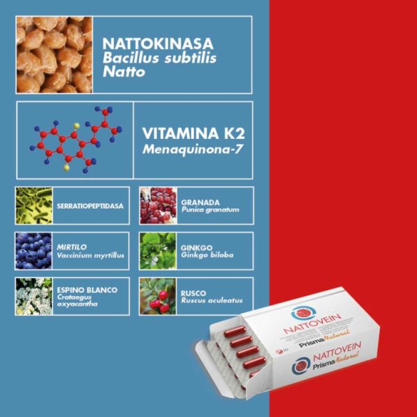 Nattovein 20 capsule - PRISMA NATURAL Img 3