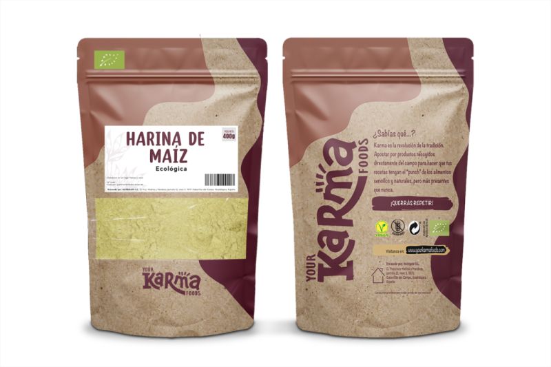 Farina de Blat de moro sense Gluten 400 g - KARMA