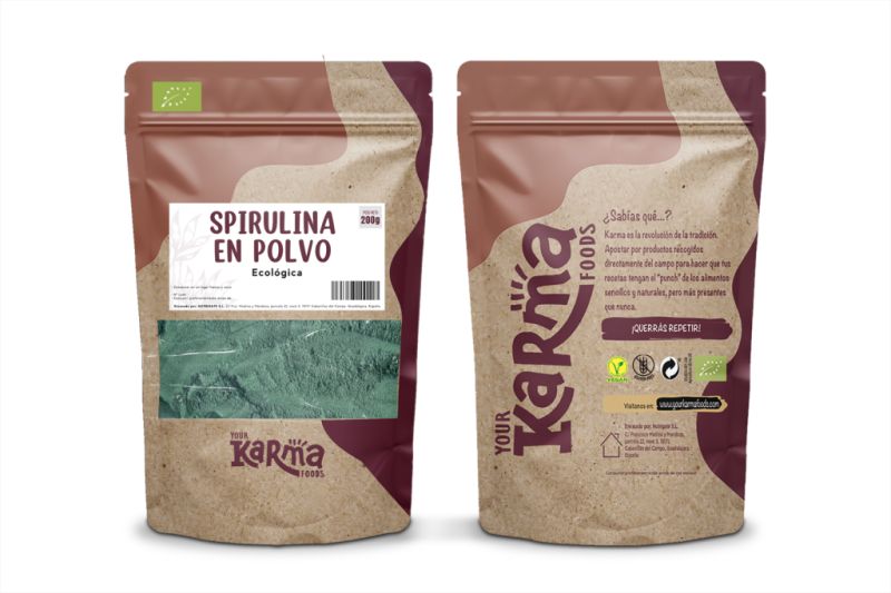 SPIRULINA EM PÓ 200g - KARMA