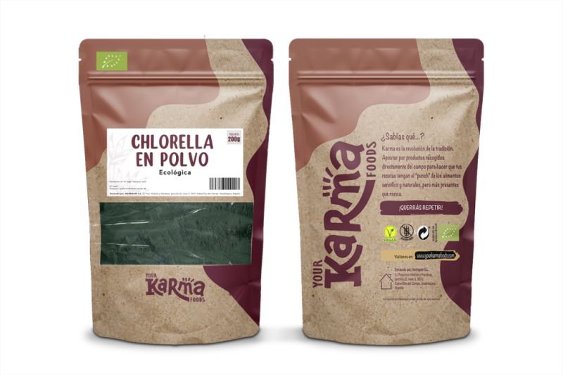 Chlorella a Pols 200 g - KARMA