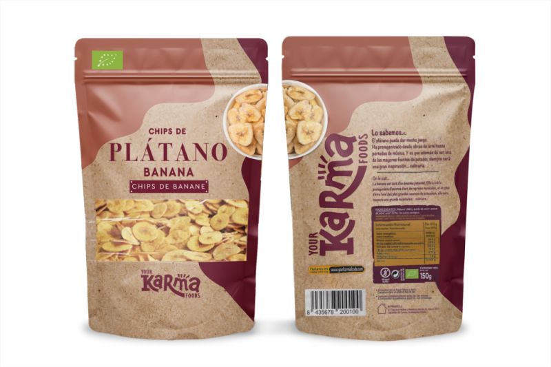 Chips di Banana 150 g - KARMA