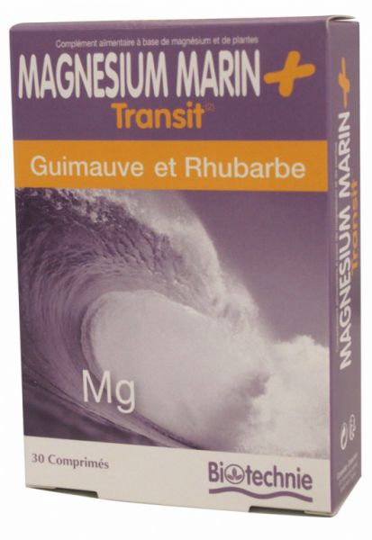 Magnesium Marin Tr nsit 30 Tabletter - BIOTECHNIE