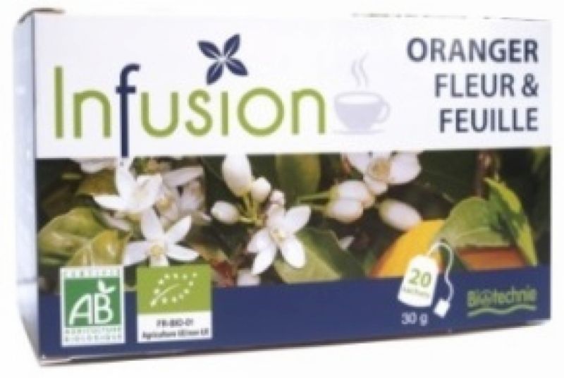 Infusão de Flor de Laranjeira e Folha BIO 20 Filtros