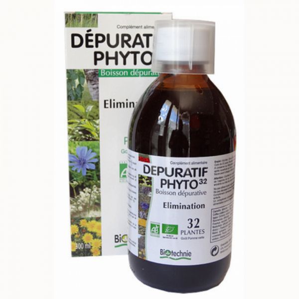 Dépuratif Phyto 32 Plantes BIO 300 ml