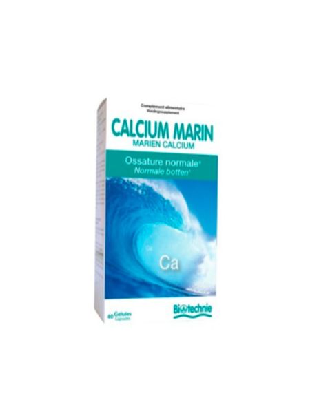 Calcio Marino 40 Cápsulas - BIOTECHNIE