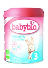 Comprar BABYBIO Leite de Vaca Primea 3 BIO de 12 Meses a 3 Anos 800 g Por 18,90€