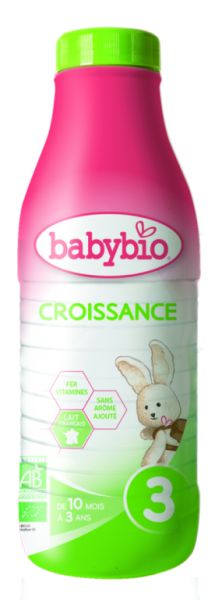 BIO Vloeibare Groeimelk 1 Liter - Fles - BABYBIO