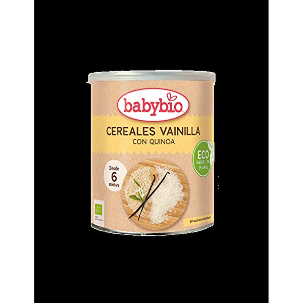 Baunilha e Quinoa BIO Cereais 220 g - BABYBIO