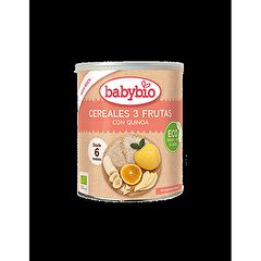 Buy BABYBIO Cereals 3 Fruits and Quinoa BIO 220 g By 4,49€