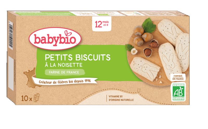 Babybio Galletas Crecimiento Avellana - BABYBIO