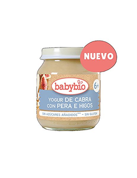 Yogur de Cabra con Pera e Higos - BABYBIO