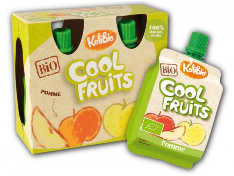 Cool Frukt Äpple 4 x 90 g - KALIBIO