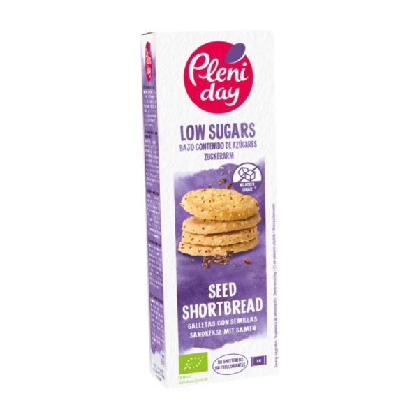 BISCOITO DE LINHO CHIA SEM AÇÚCAR PLENIDAY 105G