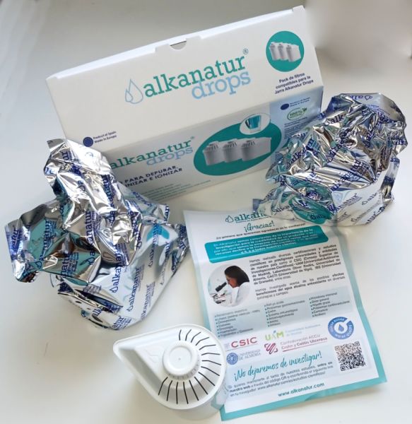 Pack de 3 filtros alkanatur drops - ALKANATUR