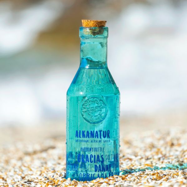 Ampolla de vidre blau Harmony Bottle - ALKANATUR Img 6