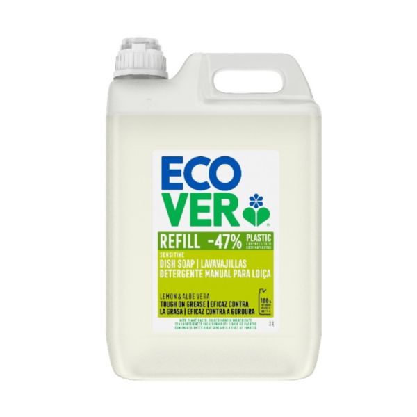 Dishwasher Degreaser Lemon Aloe Vera 5 L - ECOVER