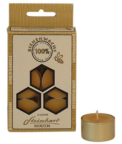 VELAS DE TE 1,7X3,8 EN RECIPIENTE ALUMINIO CAJA DE