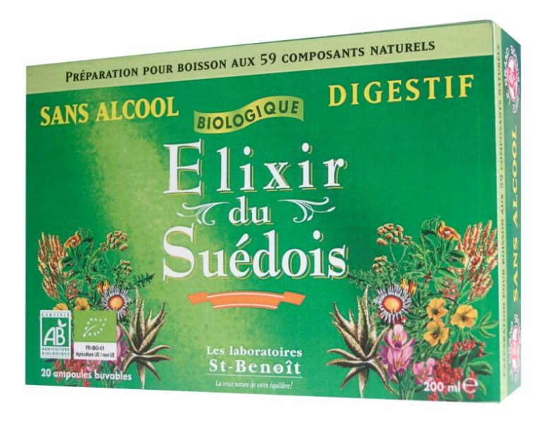 ELIXIR SUÉDOIS BIO BLISTERS 20 ampoules BIO