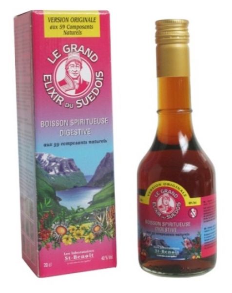 ELIXIR SUEC 40 200ml - ST. BENOIT