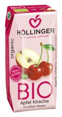 köpa HOLLINGER Minibrick Äppeljuice - Ekologisk körsbär 3 x 200 ml Förbi 2,95€