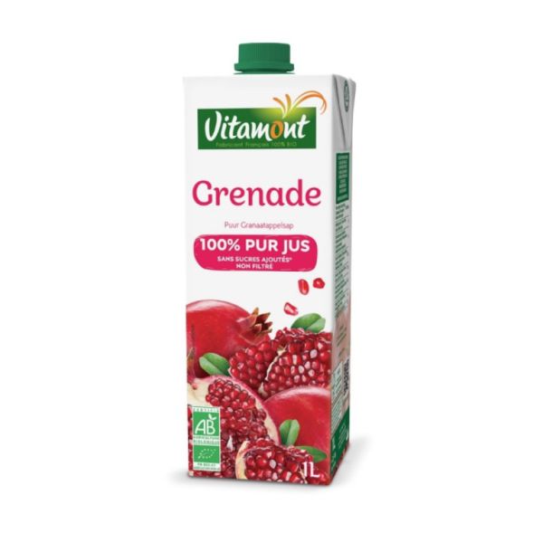 BRIQUE DE JUS DE GRENADE 1 L - VITAMONT