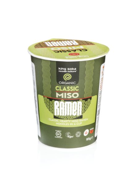 Bio Gluten Free Miso Ramen Soup Cup 85 g