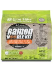 Buy KING SOBA Buckwheat Ramen Noodles Kit By 6,75€