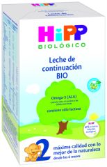 Buy HIPP Organic Continuation Milk 2 600 g By 18,00€