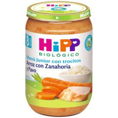 Comprar HIPP Pote de Arroz com Cenoura e Peru Orgânico 220 g Por 2,30€