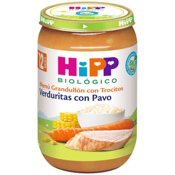 Frasco de Legumes com Peru Orgânico 220 g - HIPP