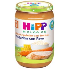 Comprar HIPP Frasco de Legumes com Peru Orgânico 220 g Por 2,30€