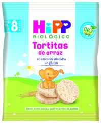 Buy HIPP Rice Pancakes with Organic Apple 30 g By 2,40€