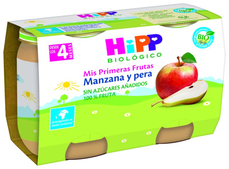 Bio-Apfel- und Birnenglas 125 g - HIPP