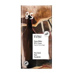 Comprare VIVANI CIOCCOLATO FONDENTE 85% SANTO DOMINGO BIO 100g Di 3,50€