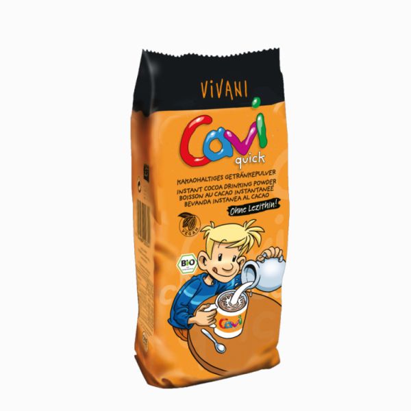 CACAU SOLÚVEL EM PÓ BIO 400g - VIVANI