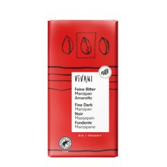 Buy VIVANI DARK CHOCOLATE 60% MARZIPAN AMARET ORGANIC 100g By 2,80€