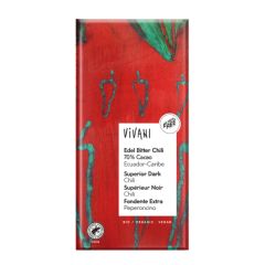 Comprare VIVANI CIOCCOLATO FONDENTE 70% CON PEPERONCINO BIO 100g Di 2,99€