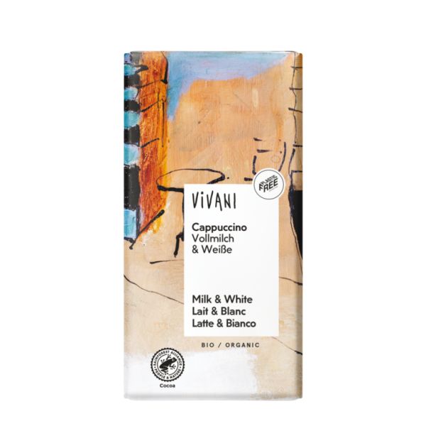 CHOCOLAT CAPPUCCINO BIO 100g - VIVANI