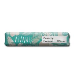 Buy VIVANI Crunchy Chocolate Bar With Organic Coconut 35 g Box 18 Units By 23,40€