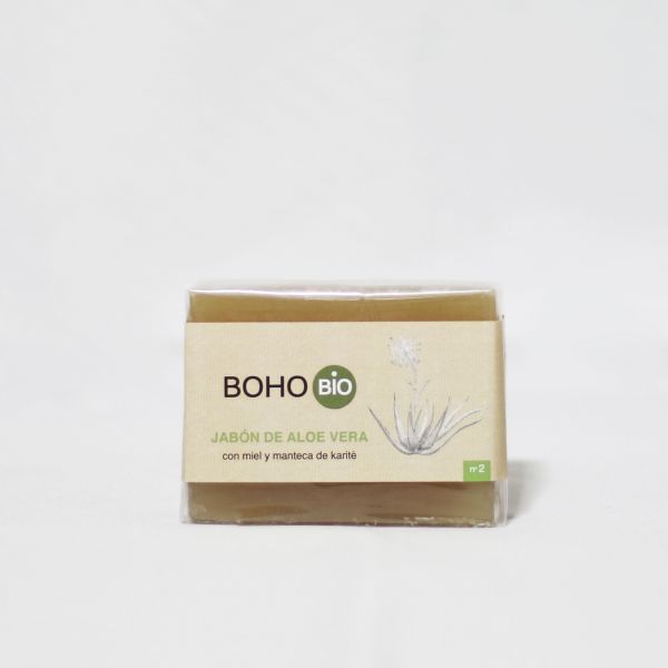 Aloe Honey Shea Butter Soap BIO 100 g - BOHO