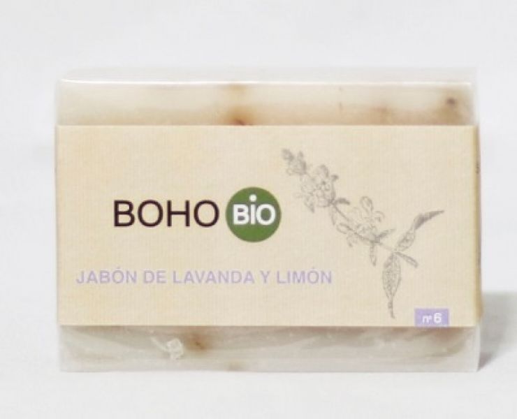 Lavendel- und Zitronenseife BIO 100 g - BOHO