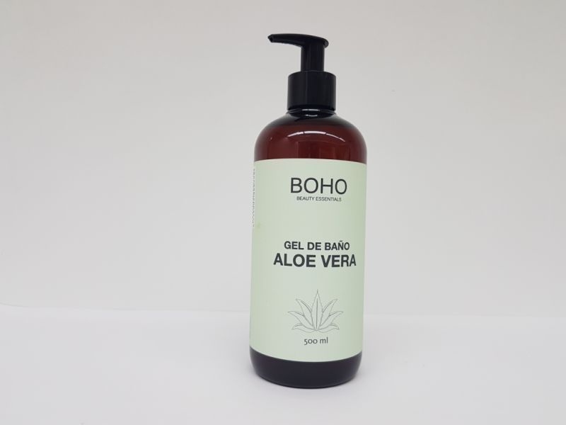 Gel de bain à l'aloès BIO 500 ml - BOHO