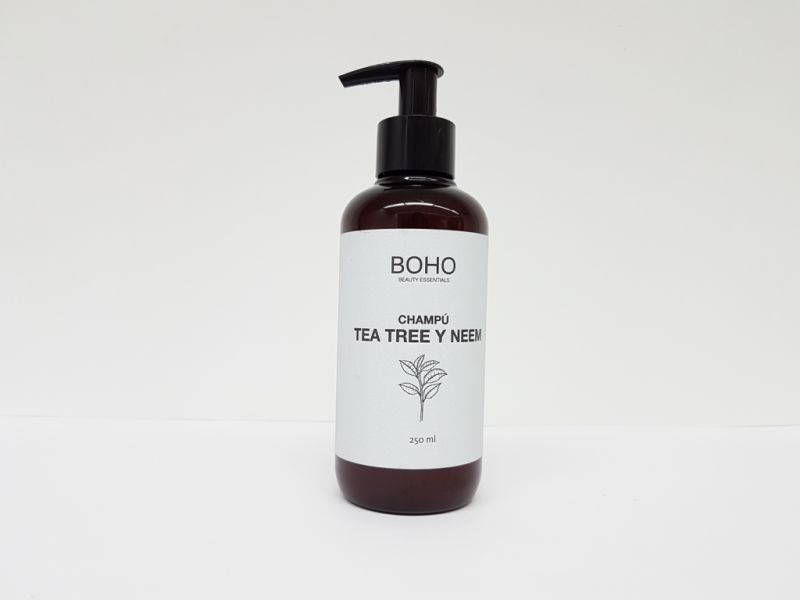 Shampoo BIO Tea Tree e Neem 250 ml - BOHO