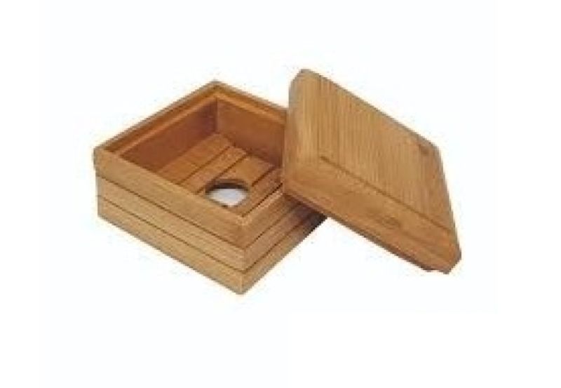 Bamboo Soap Dish (Empty) - BOHO