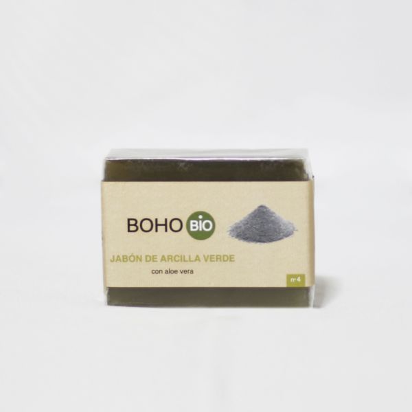 BIO Grön lertvål 100 g - BOHO